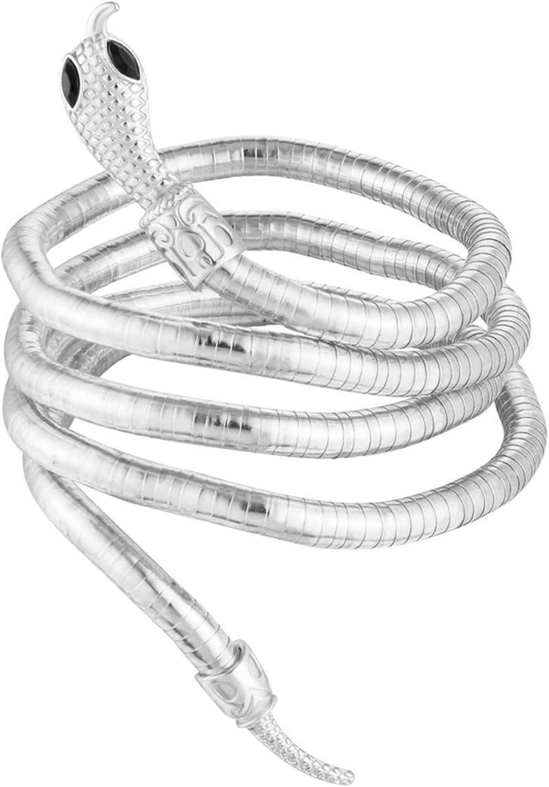 DOLLESS Bendable Snake Necklace for Women Flexible Adjustable Snake Bracelet Choker Halloween Gifts - Image 1